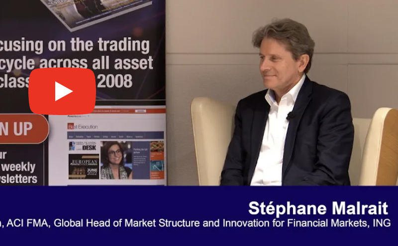 From the Floor at FIX: Stéphane Malrait, Global Head of Market Structure at ING, on the increasing urgency of T+1